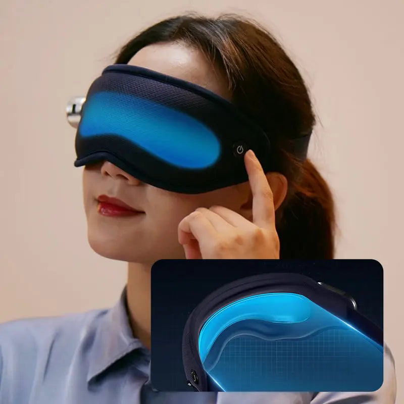 Electric Mini Vibration Heat Compression Beauty Care Smart Eye Massager