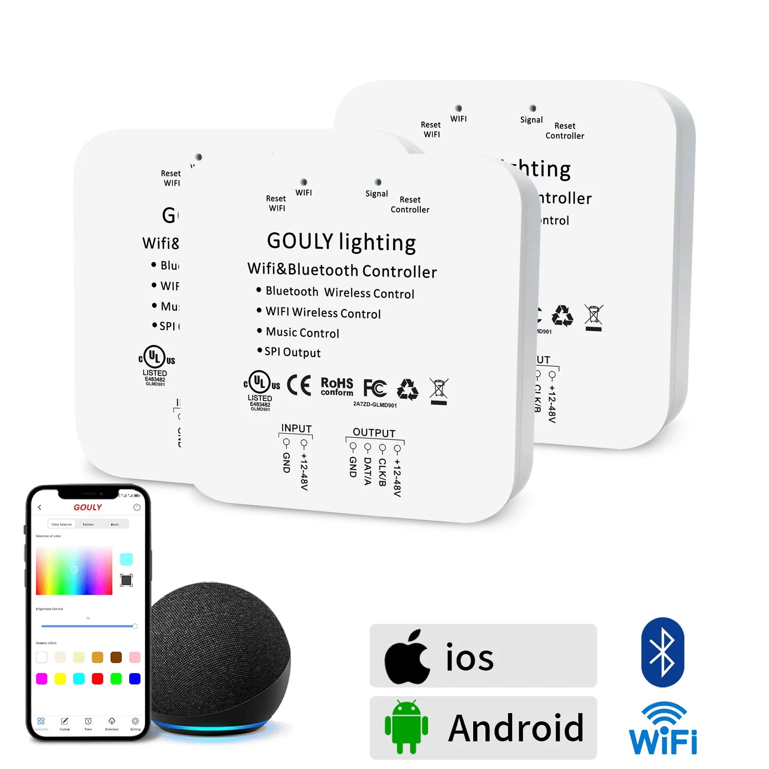 Factory Price Led Christmas Lights Decoration Led Stadium Lighting Smart Control Led Rgbw Controller