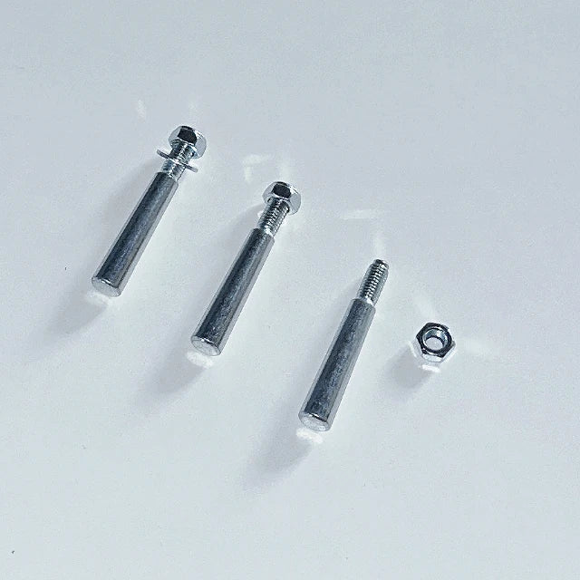 Safety Pins and Clips Accessories for Truss Connectors Galvanized Steel Truss Pin with Thread Silver