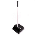 Factory Supply Deluxe Plastic Lobby Pro Dustpan With Upright Grip Aluminum Handle MegaBDM