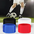 Adjustable Elasticity Solid Color Soccer Boxing Training Shin Guard Stay Band Football Shinguard Fixing Strap Support Protector