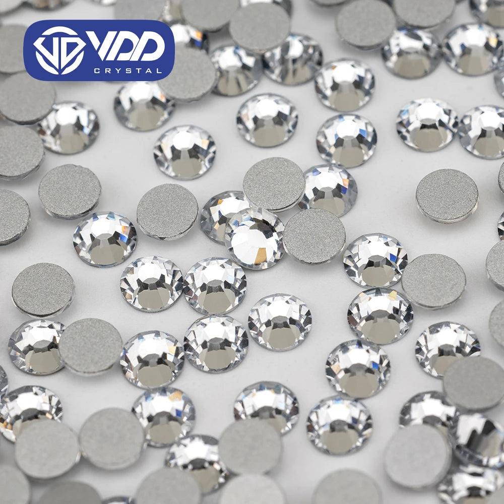 VDD 001 Crystal Non-Hotfix Rhinestones SS3-SS50 DMC Flatback Applique Crystal Stones Nail Art Accessories Decoration Diy Crafts