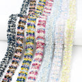 Meetee RD822 15mm Luggage Decorative Accessory DIY Handmade Sewing Fabric Material High Quality Raw Edge Lace for Garment