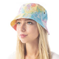 Hot Sale Multi Colorful Mixture Printed Decoration Outdoor Sun Protection Custom Bucket Hat