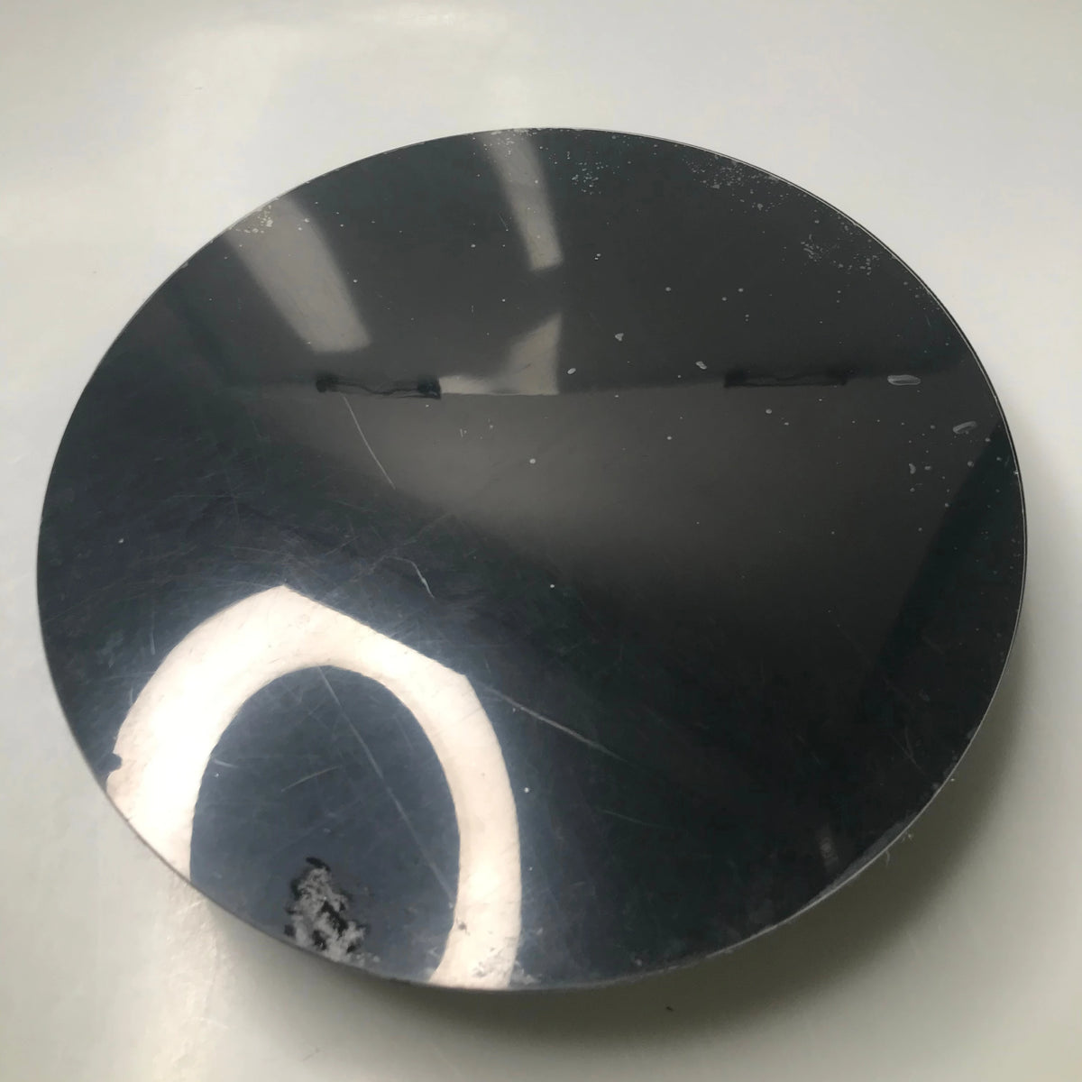 25cm Turntable Mirror Glass Battery Display Stand 360 Rotating Electric Turntable Show Holder Display Holder Show Merchandise MegaBDM