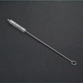 New Design Mini Bottle Stainless Steel Metal Straw Brush Cleanser Cleaning Brush