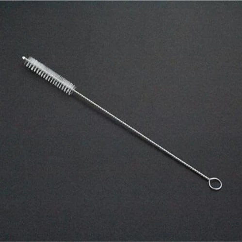 New Design Mini Bottle Stainless Steel Metal Straw Brush Cleanser Cleaning Brush