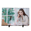 Sublimation Rock Photo Frame Blank Display Clock-Enhanced Shadow Box for Home Wedding Christmas Birthday Use