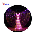Full Color Led Luminous wings 360 Degree Stage Evening Performance Dance Performance Cape