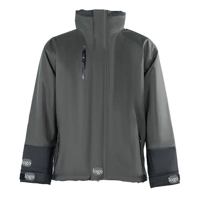 Inventory Outdoor Hiking Security Rain Jacket Winter Worker Raincoat Waterproof Jacket Men