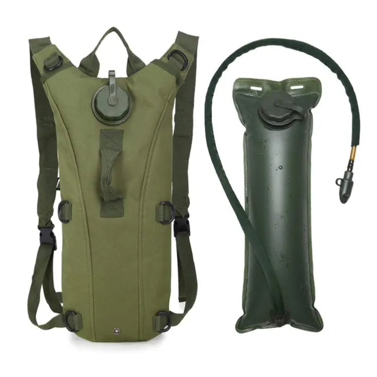 Kongbo Small Outdoor Backpack Hydration Pack Bladder Water Bag Oxford Hiking Climbing Camping Tactical