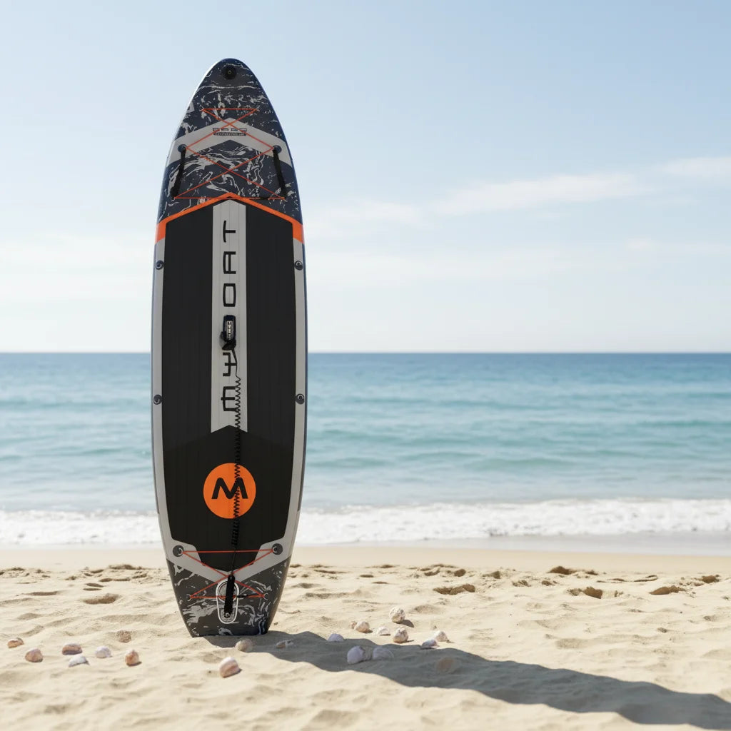 EU Overseas Warehouse Local Stock Inflatable sup Paddle Board Drop Stitch 35'' Extra Wide Standup Paddle Board with Accessories