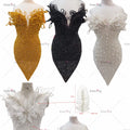WDP-609 Keering Luxury Princess Wedding Dress New Arrival 3D Pearl Bodice with Flatback Rhinestone Applique Elegant Gowns MegaBDM