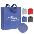In Stock Premium Patterned Non Woven Bag with Large Gusset and 90gsm Custom Logo NWB020