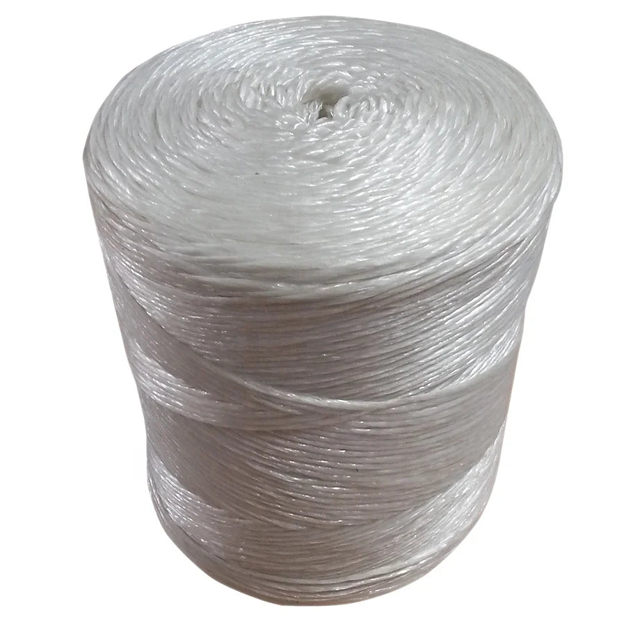 Factory Price 2mm 3mm White Color pp Rope Polypropylene Baler Twine for Agriculture