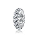 925 Sterling Silver Jewelry Shining Winter Charms for Original Snake Bracelet Women Jewelry Silver Beads SCC1648
