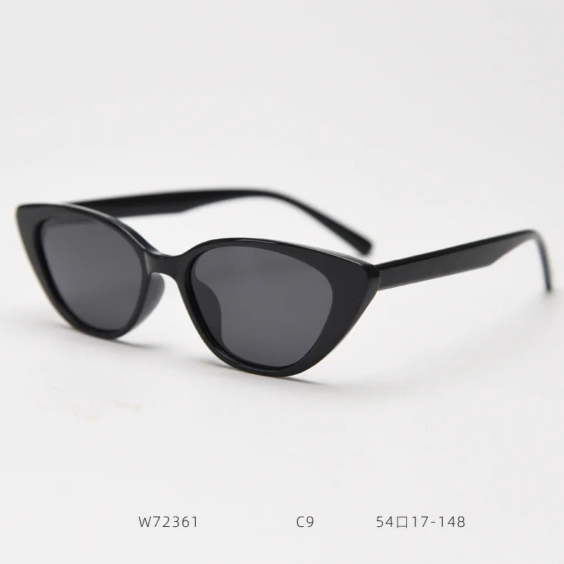 2024 New Retro Personalized Cat Eye Sunglasses Versatile for Women Spicy Girl Street Photography Fashionable Sunglasses UV