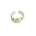 New Arrival Unique Design Green Handmade Oil Drop Finger Ring Colorful Y2K Jewelry Cute Enamel Ring for Women Girls