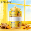Wholesale KORMESIC 100g Turmeric Natural Extracts Energy Face Cream Antioxidant Brighten Ingredients Nourishing Facial Cream
