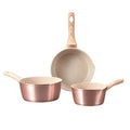 Multi-Functional Modern Durable Aluminum Cookware Set Non-Stick Milk Pot Instant Noodle Pot Induction Compatible Multi-Layer