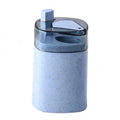 Toothpick Dispenser Storage Box Kitchen Organizer Automatic Toothpick Box Wheat Straw Toothpick Holder Container Portable Pop up