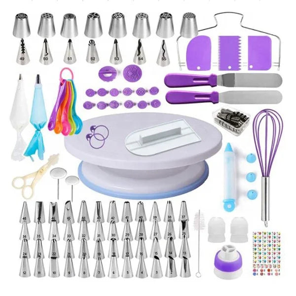 137-piece Pastry Piping Tips Set