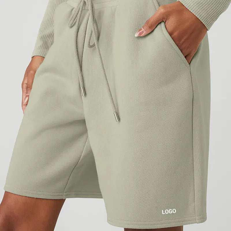 Drawstring Summer Casual Cotton Shorts Women Comfortable Mid Waist Gym Shorts for Women Streetwear Short Pantalon Femme De Mujer