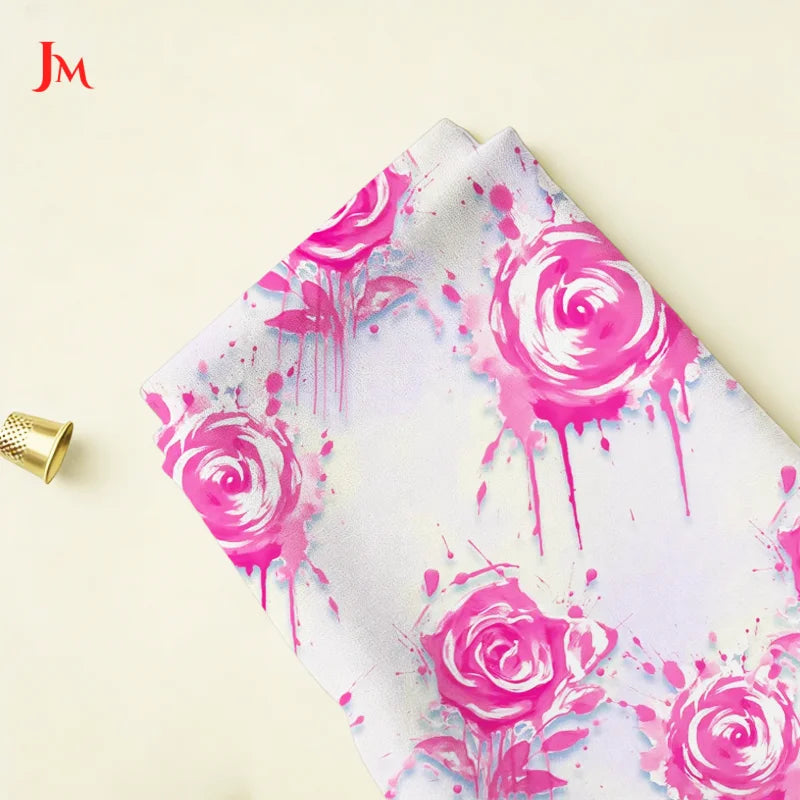High Quality Organic Breathable Digital Printing Low MOQ Woven Cotton Poplin Fabric for Girls & Boys Clothing