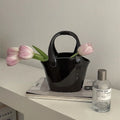 Classic Handbag Ceramic Vase Creative Home Dried Flower Arrangement Decorative Vase