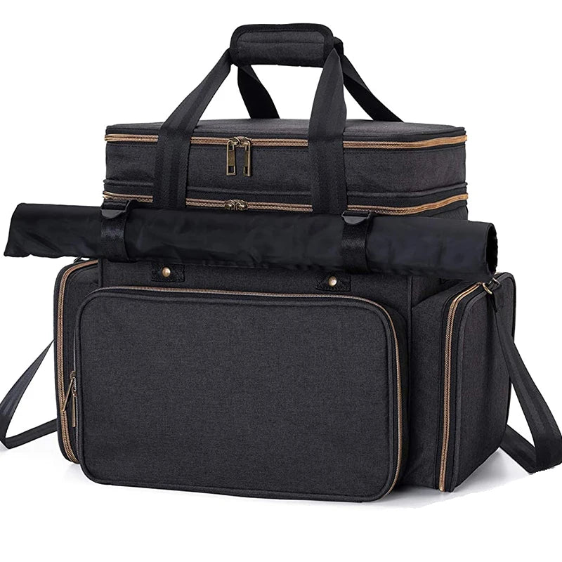 Large DND Travel Bag Tabletop RPG Adventurers Organizer Compatible with Dungeons Dragons Game Storage Carrier