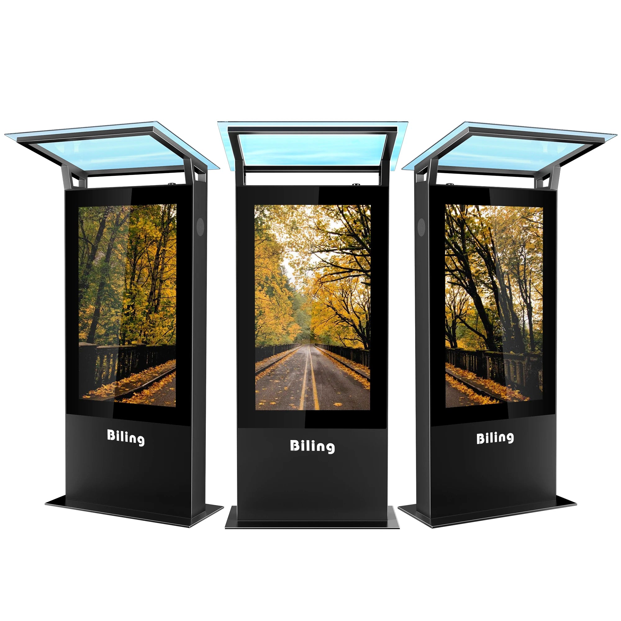Outdoor Kiosk Electronic Screens Advertising Display Outdoor