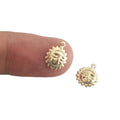 Fashion Gold Filled Sun Shape Charms for DIY Permanent Jewelry Making
