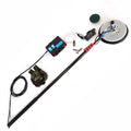 For 7.5m Aluminum Solar Panel Dust Cleaning System Photovoltaic Washing Machine Brush Water Fed Extension Pole 8.5m Wire