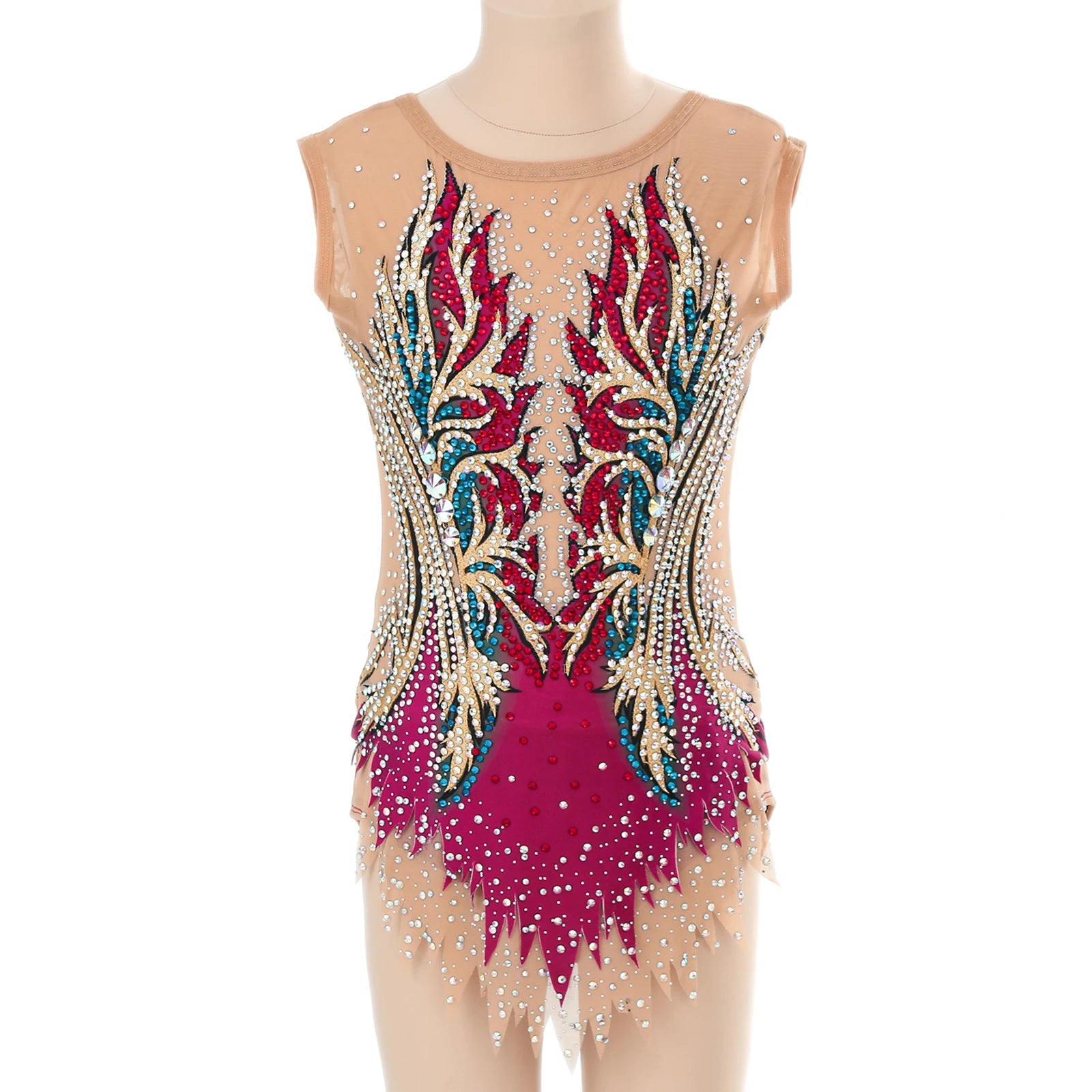 YIZHIJIAN Artistic Gymnastics Uniform Fitness Competition Skills Art Examination Training Professional Performance Customization