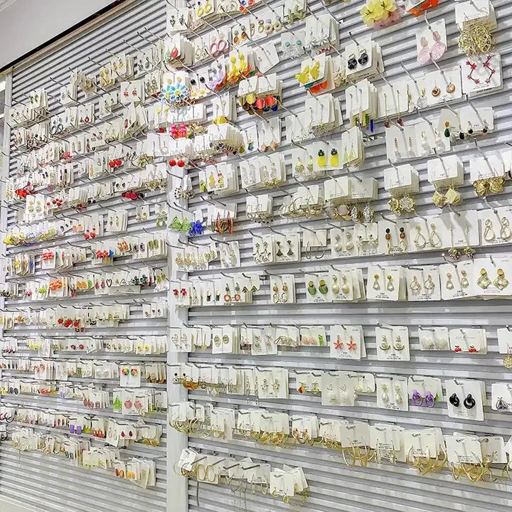 80-150pcs Each kg Sell by Weight Earrings Jewelry Women Bulk Jewelry Mix and Random Factory Wholesale