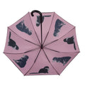Umbrellas Wholesale Null Rainy Walking 23inch Dog and Cat Print In-layer Printing Straight Umbrella