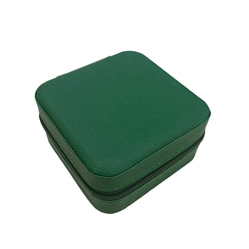 Jewels Storage Box Travel Jewelry Storage Box Earring Ring Necklace Girls PU Leather Jewelry Case Organizer Jewellery Box