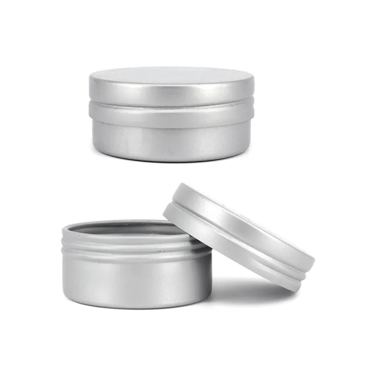 30ml 1oz lip balm aluminum tin jar nice aluminum cans custom tin can Aluminum metal Jar container tin can
