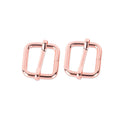 Ivoduff Handbag Strap Belt Metal Slider Buckle Adjuster Tri-glide Buckle