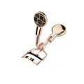 Wholesale Customized Stainless Steel Beauty Tool Golden New Bling Bling Eyelash Curler