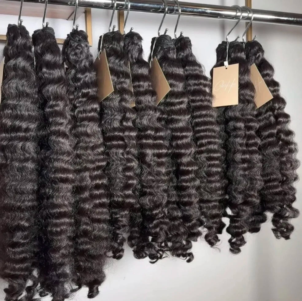Drop Shipping Vendor for 100% Human Raw Hair Bundle From Vietnam Burmese Curly Hair