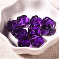 Natural Quartz Healing Crystal Animal Cartoon Figurine Carvings Dark Amethyst Cat Paw for  Pendant