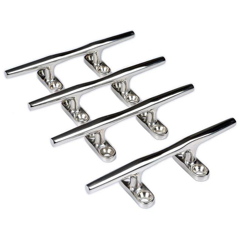Open Base Dock Clamp Stainless Steel Hardware for Heavy-duty Ropes