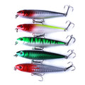 8CM 9.1G  Top Water Pencil Fishing Lures Stickbait Hard Lure Wobbler Bait Bass Leurre Isca