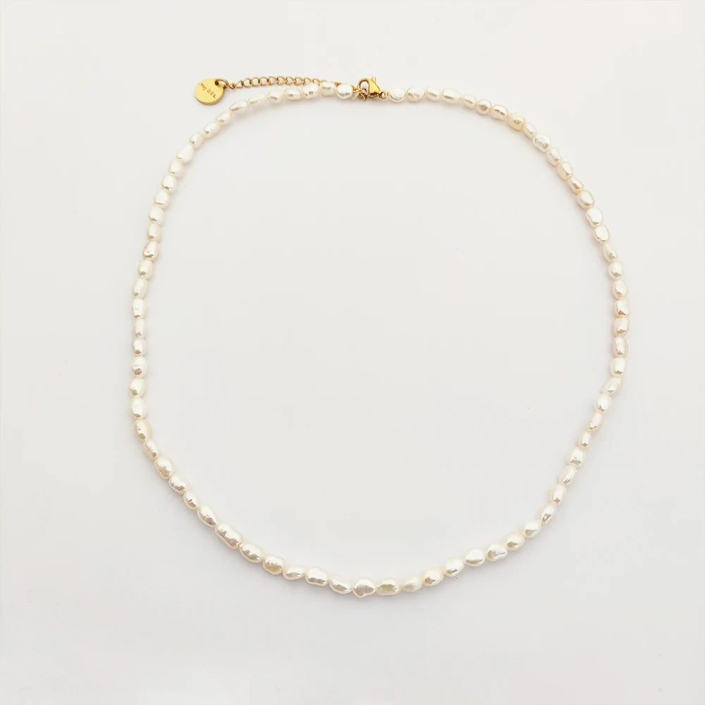 Fashion Jewelry Necklaces Freshwater Pearls Necklace Collar De Perlas  Collar De Perlas Para Hombre Luxury Necklace Women