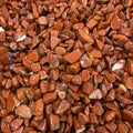 Wholesale Polished Red jasper Chips Gravel Irregular Shape Chakra Feng Shui Healing Crystals Stones Customized Sizes Free