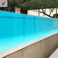 Leyu Custom 100mm PC Acrylic Sheet for Swimming Pool Wall Panel for Architectural Design
