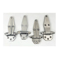 4" Industrial Zinc Alloy/Stainless Steel Flat Door Pivot Hinge with 180 Degrees Opening Angle for Refrigerator/Freezer