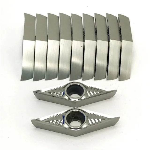 CHENGZHEN VCGT110302/04/08 VCGT160402/04/08 CNC Turning Tools Diamond Insert Carbide Aluminum Copper Stone Wood OEM High Speed