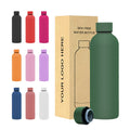Custom Sweat Proof Sports Double Wall Vacuum Insulated Thermal Drink Bottle Stainless Steel Water Bottle